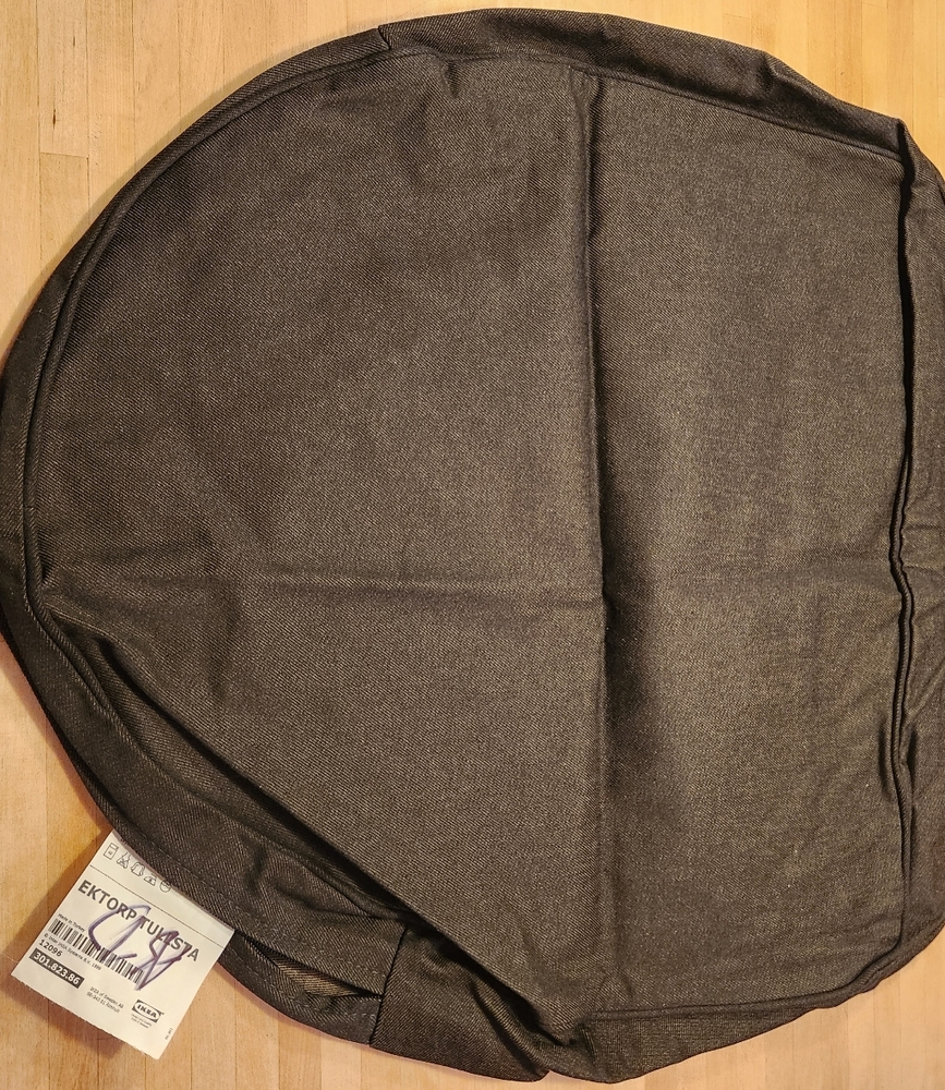 Ikea EKTORP Tulsta Black seat cover Article number  301.823.87